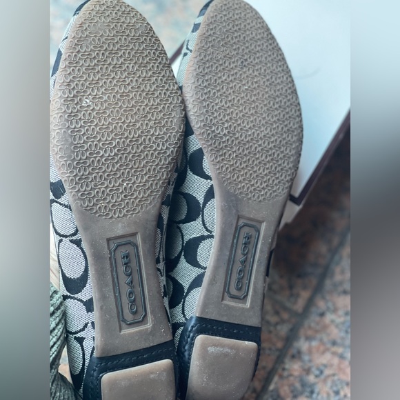 Coach Vintage Signature Judey Mary Jane Ballet Flat Black - Picture 11 of 13